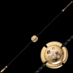 Franck Pecquery Joaillier Collection « L’AIR DU TEMPS » Bracelet chaine Or rouge et Diamants
